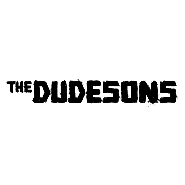 The Dudesons logo 1-row white background